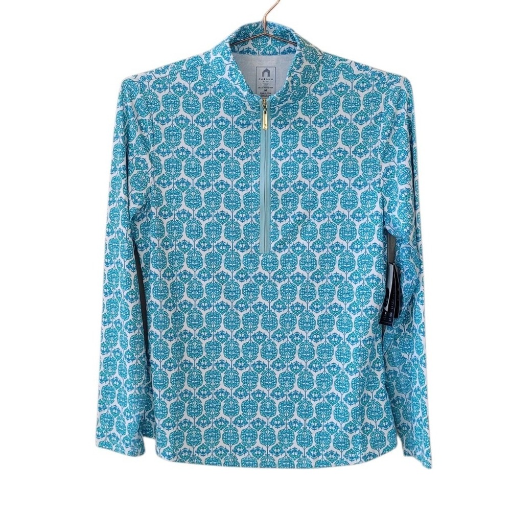 CABANA LIFE M Performance ¼ Zip 50+ UV Protection Sport Top Women